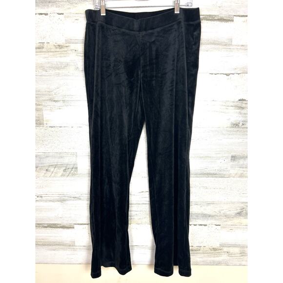 Juicy Couture Women's L Black Velour Hoodie Zip Jacket & Pants Jumpsuit Set NWT - Picture 6 of 10